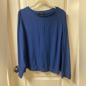 Womens Mossimo sweater I Royal blue blouse sweater I winter clothes for women